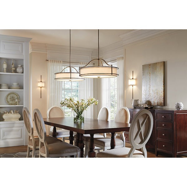 Product photograph of Elstead Emory 4 Light Pendant Olde Bronze from Olivia's.