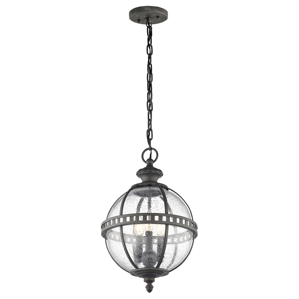 Elstead Halleron 3 Outdoor Chain Lantern Londonderry