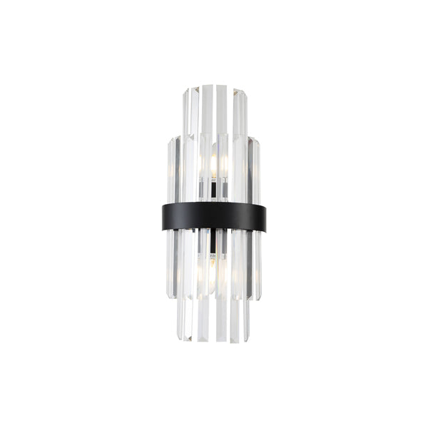 Liang Eimil Regency Matt Black Wall Light