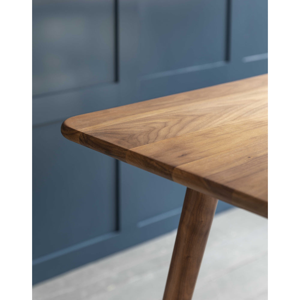 Product photograph of Garden Trading Kersoe 4 Seater Dining Table Walnut from Olivia's.