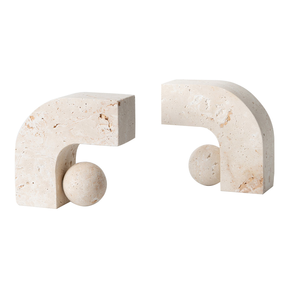 Product photograph of Liang Eimil Vidal Bookend Sandstone from Olivia's