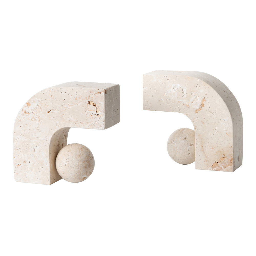 Product photograph of Liang Eimil Vidal Bookend Sandstone from Olivia's.