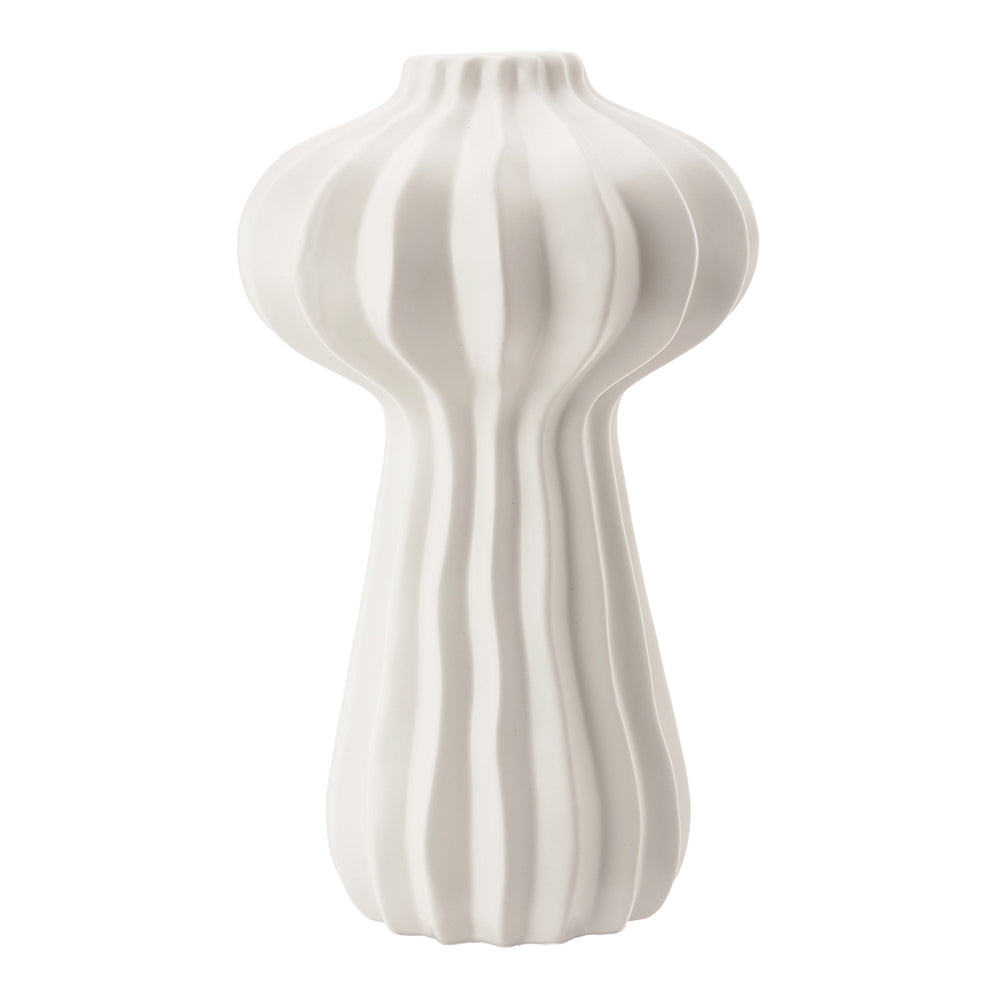 Product photograph of Liang Eimil Gourd Ii Vase White from Olivia's