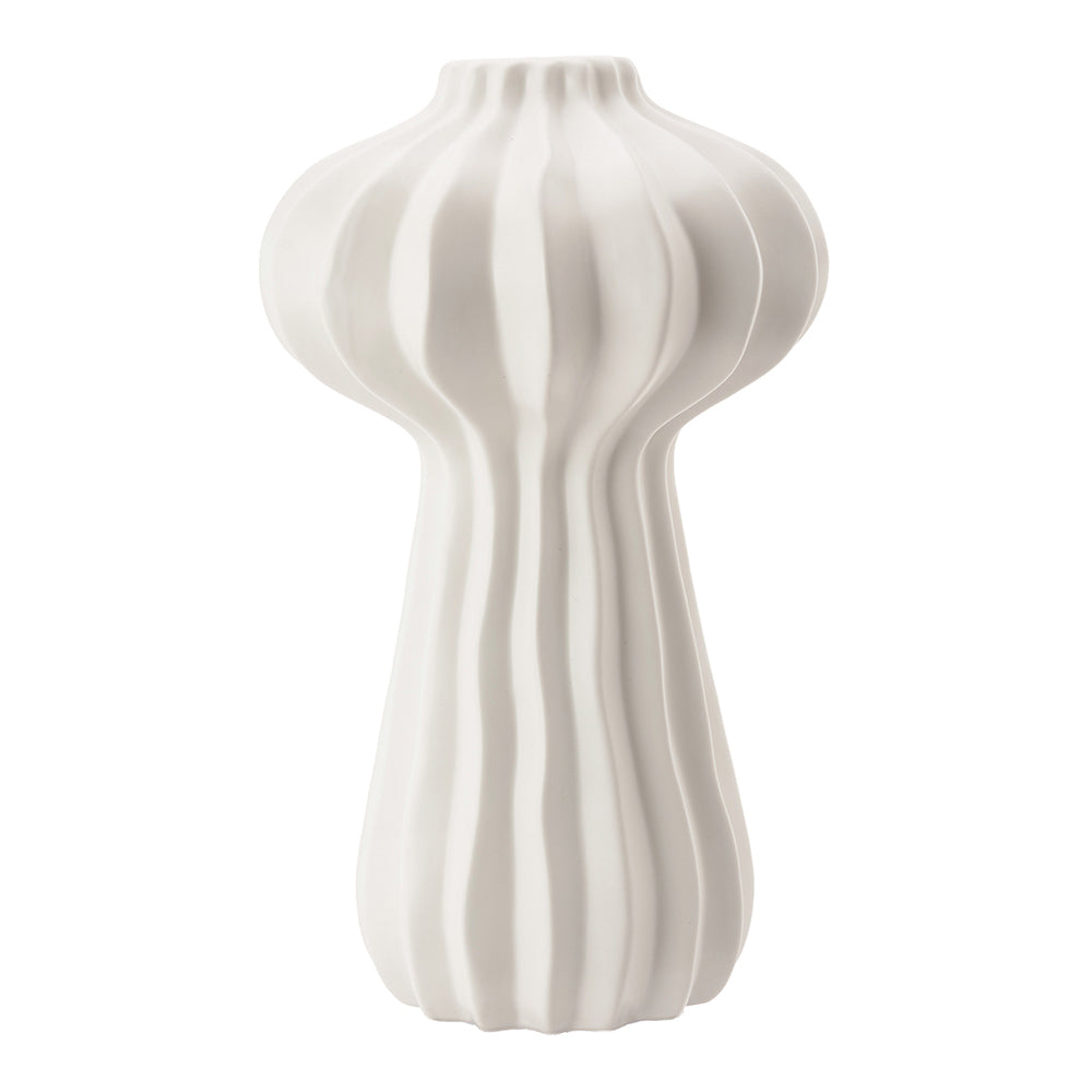 Product photograph of Liang Eimil Gourd Ii Vase White Outlet from Olivia's