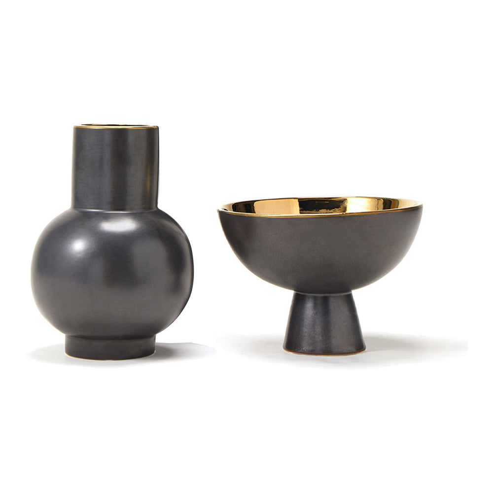 Product photograph of Liang Eimil Grail Bowl Bronzed Glaze from Olivia's.
