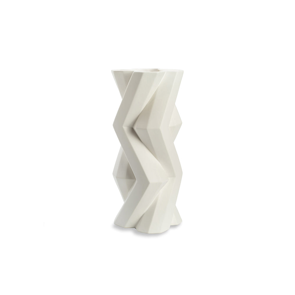 Product photograph of Liang Eimil Boccio White Vase from Olivia's