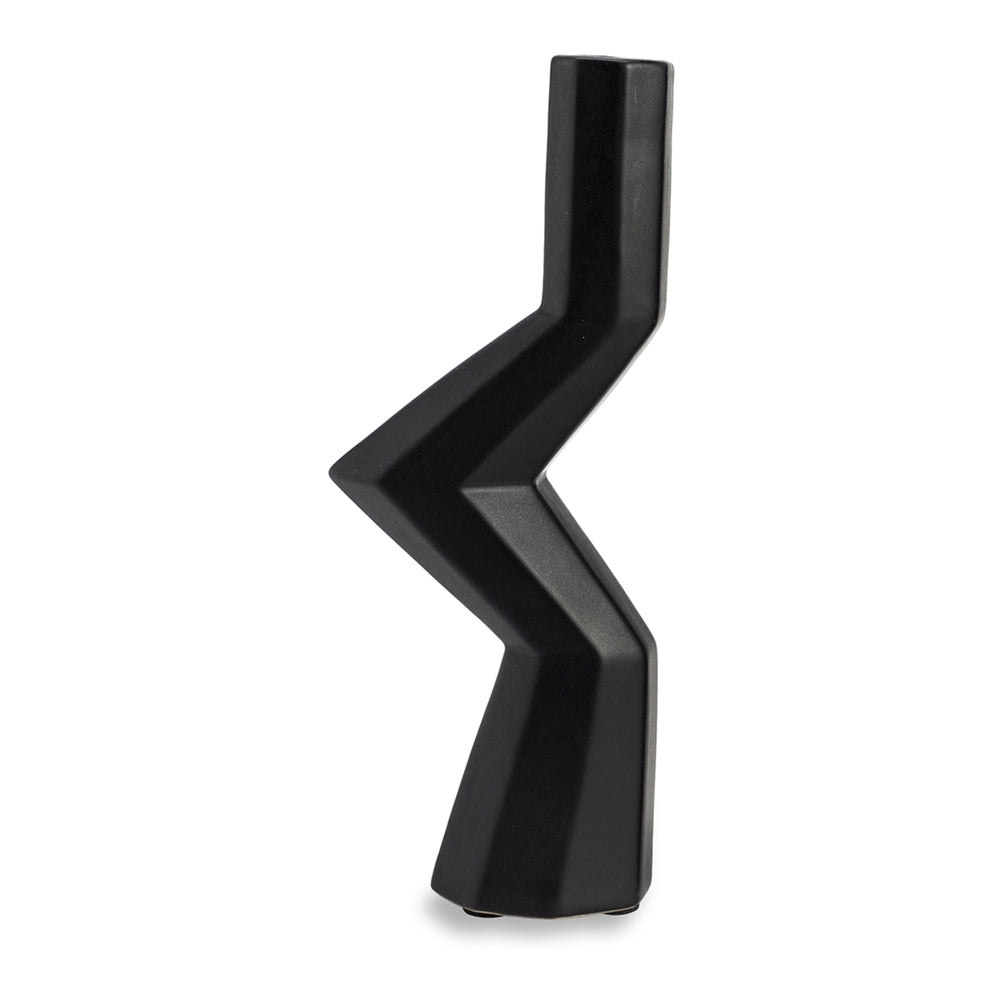 Product photograph of Liang Eimil Galantis I Candle Holder Black from Olivia's