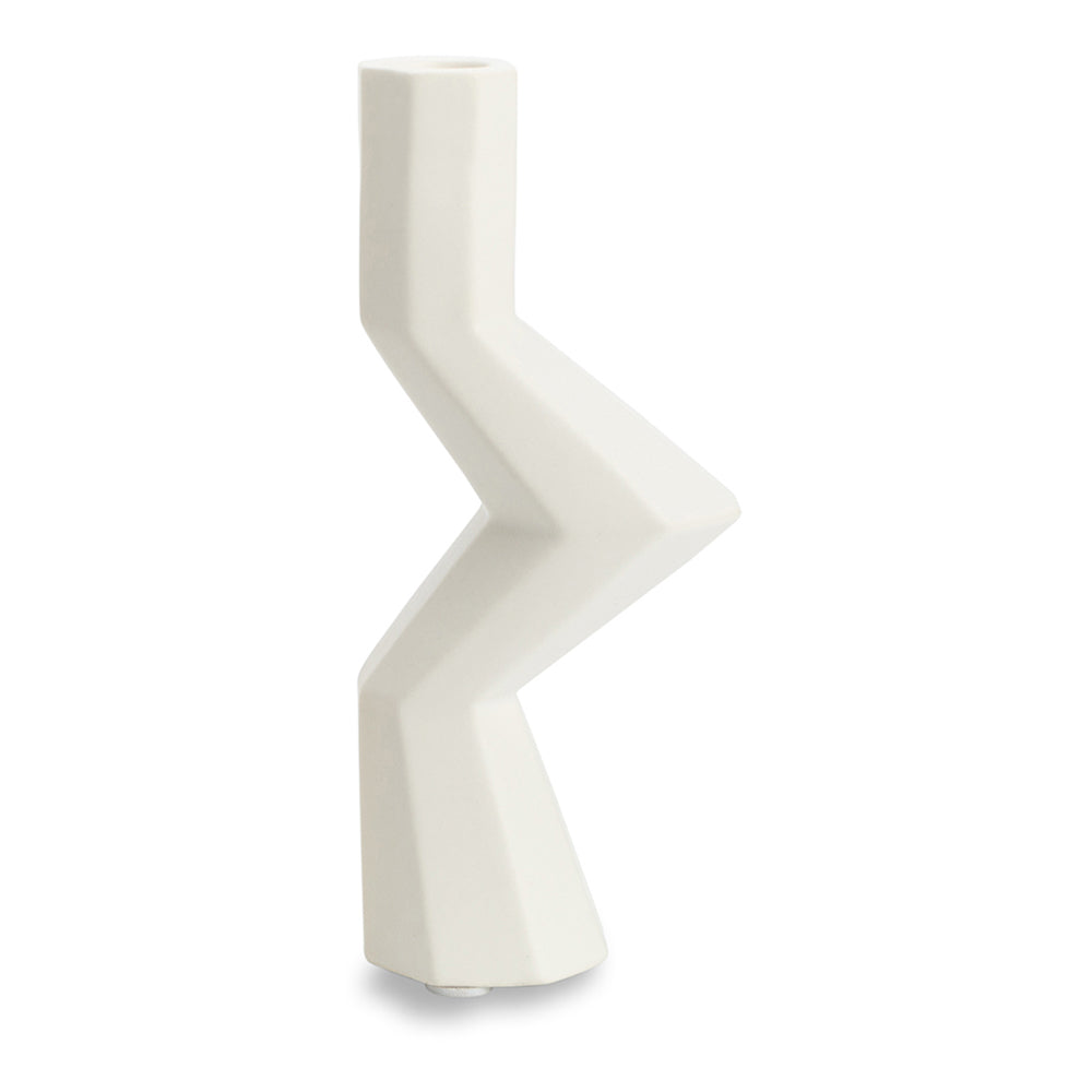 Product photograph of Liang Eimil Galantis Ii Candle Holder White from Olivia's