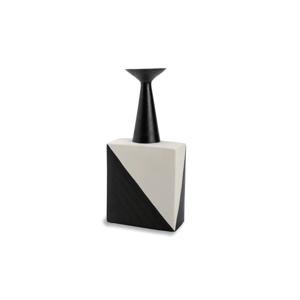 Product photograph of Liang Eimil Pica I Black Vase from Olivia's