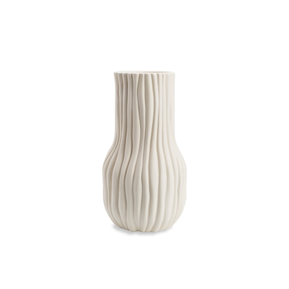Product photograph of Liang Eimil Barc White Vase from Olivia's
