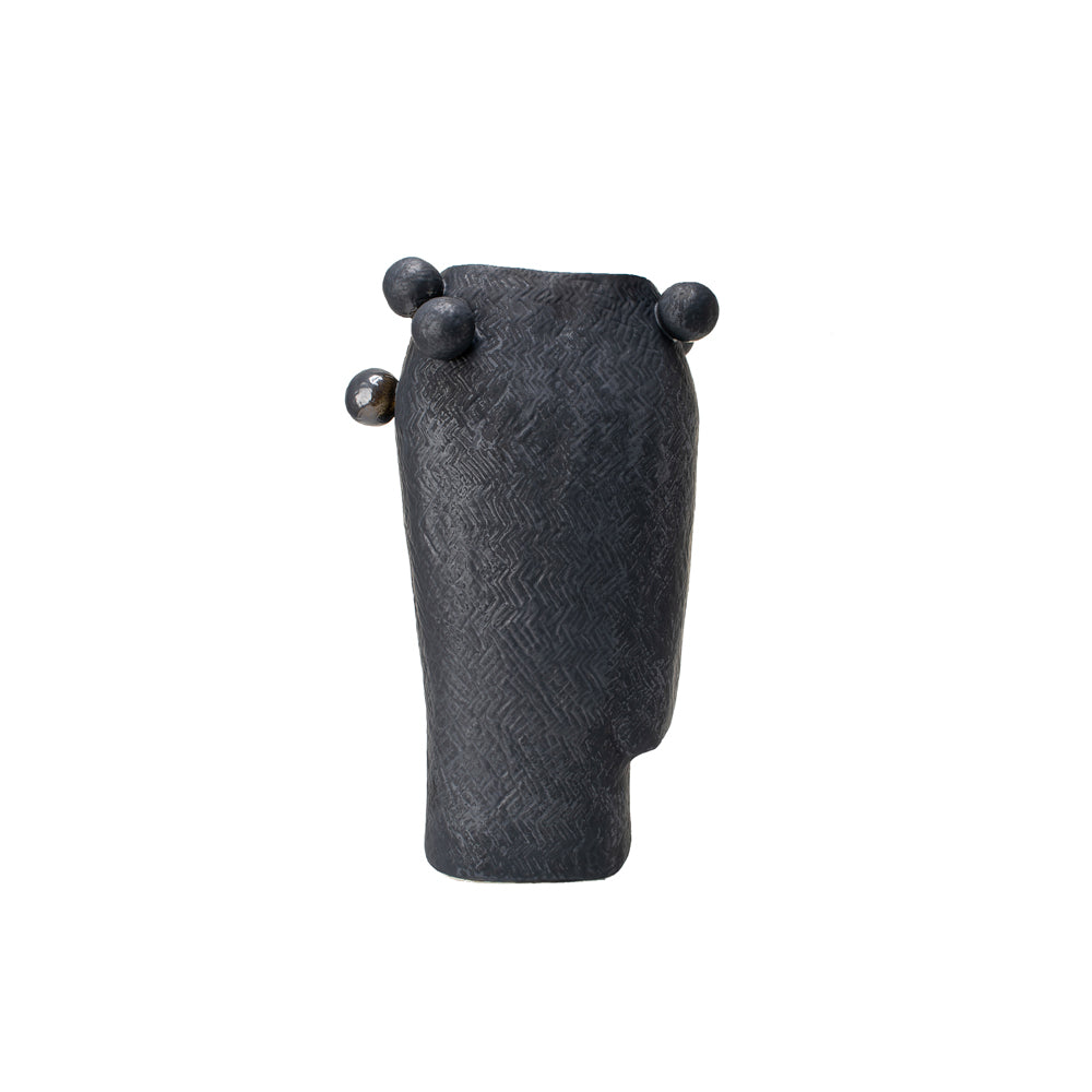 Product photograph of Liang Eimil Latete I Dark Gray Vase from Olivia's