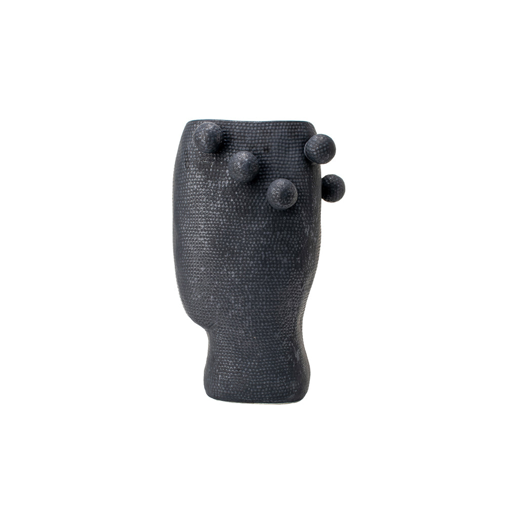 Product photograph of Liang Eimil Latete Ii Dark Gray Vase from Olivia's