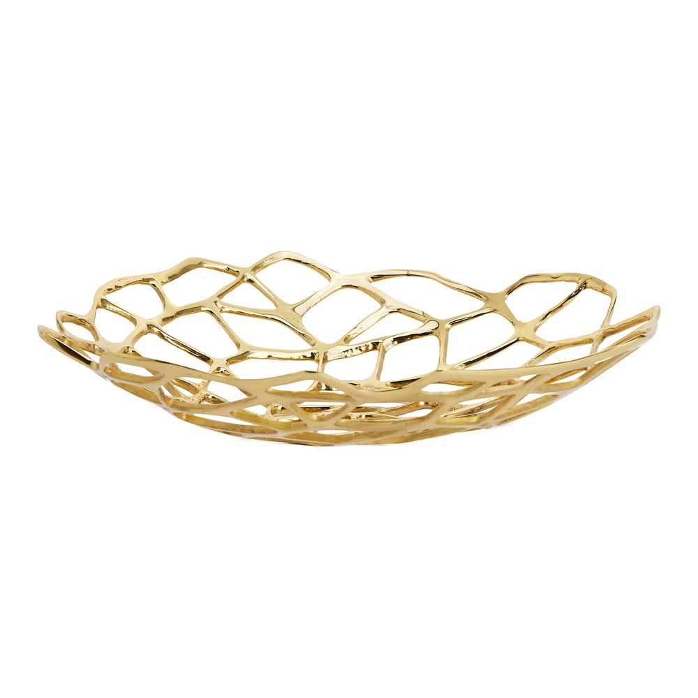 Product photograph of Liang Eimil Tyrell Bowl Brass Finish from Olivia's