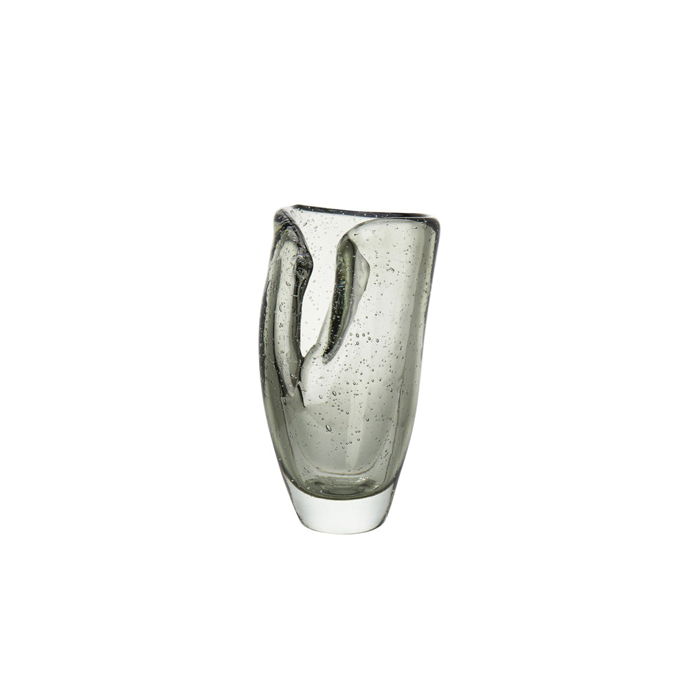 Product photograph of Liang Eimil Elise Vase Light Grey Short from Olivia's