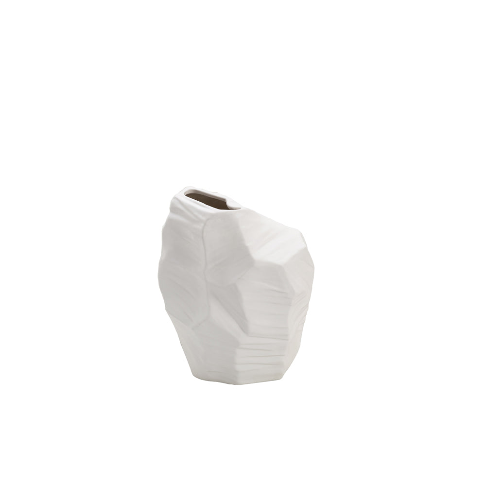 Product photograph of Liang Eimil Paton I Vase White from Olivia's