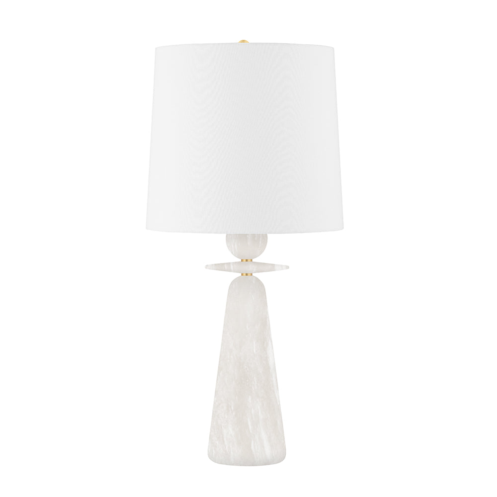 Product photograph of Hudson Valley Lighting Montgomery Table Lamp Aged Brass from Olivia's