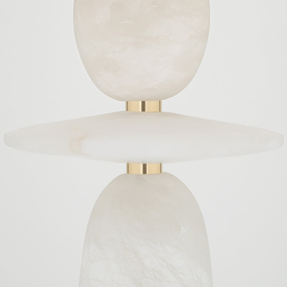 Product photograph of Hudson Valley Lighting Montgomery Table Lamp Aged Brass from Olivia's.