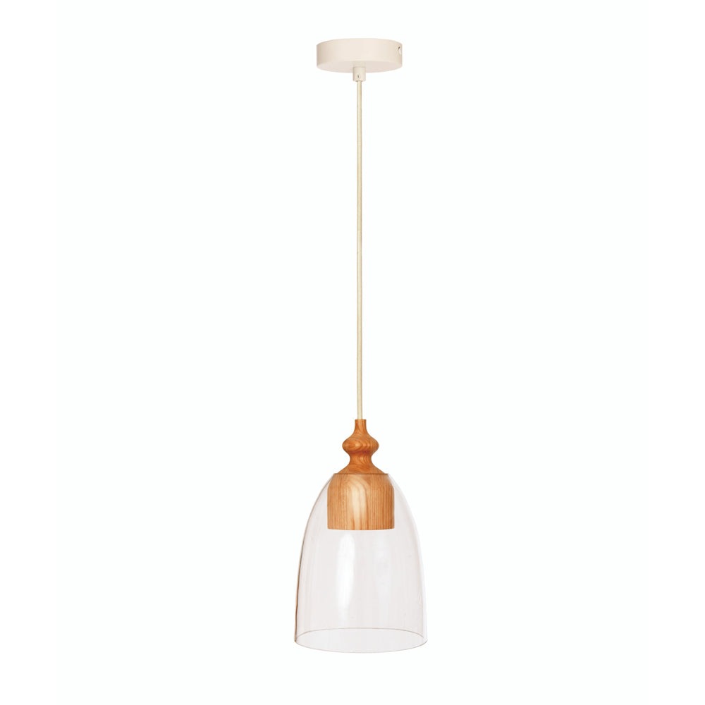 Product photograph of Garden Trading Bloomsbury Pendant Light In Ash from Olivia's