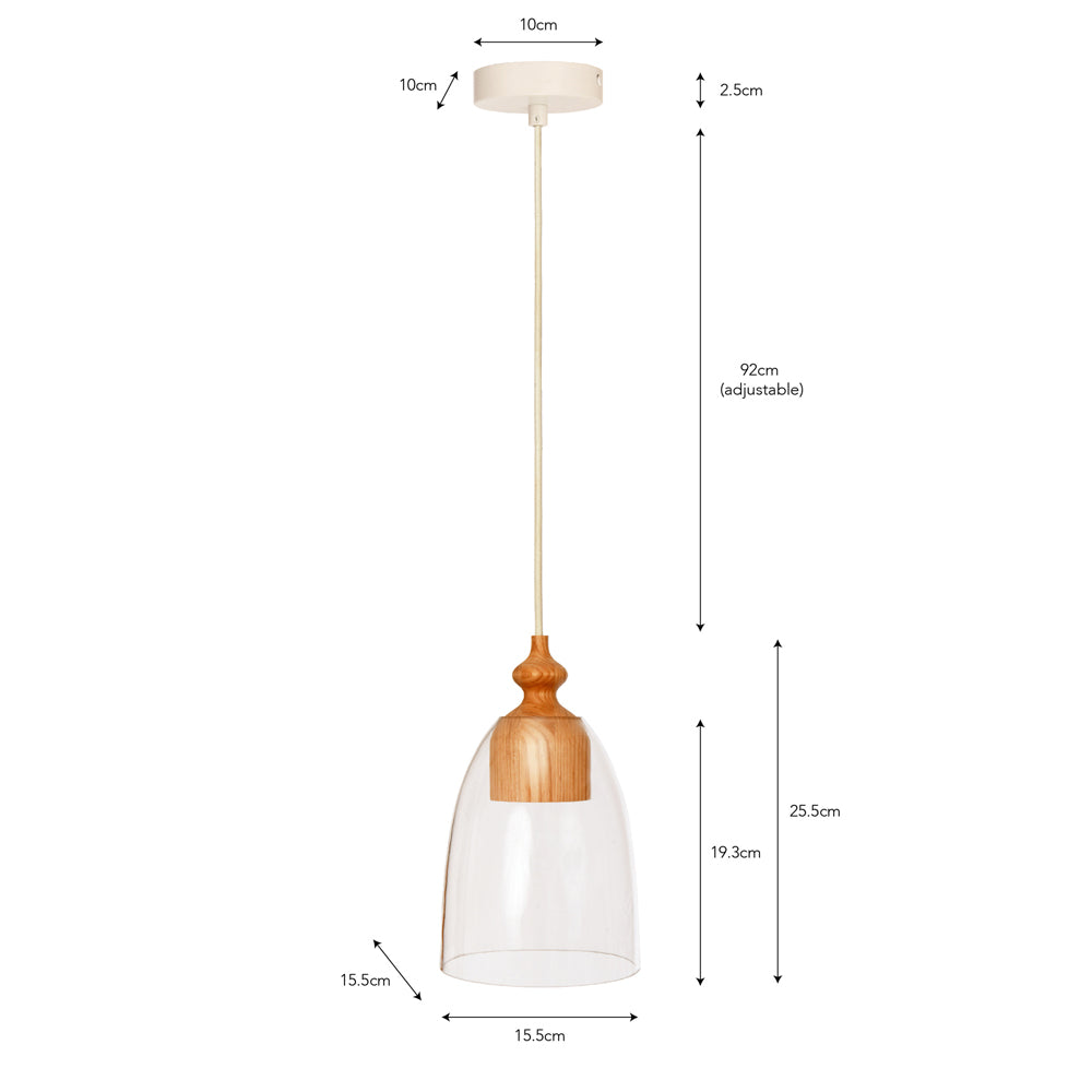 Product photograph of Garden Trading Bloomsbury Pendant Light In Ash from Olivia's.