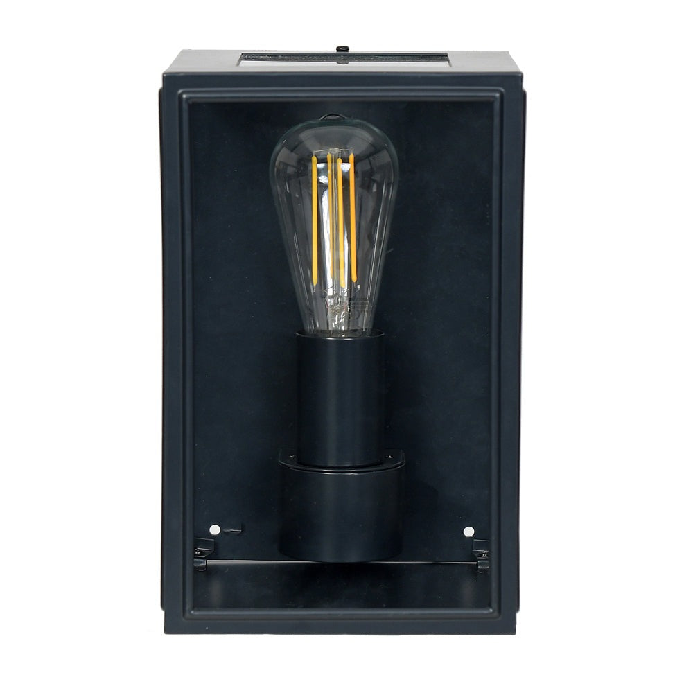 Product photograph of Garden Trading Belgrave Outdoor Lantern In Carbon from Olivia's.