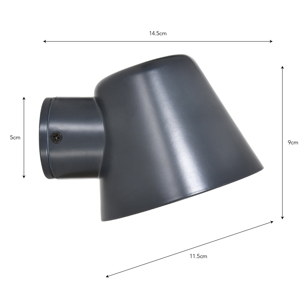 Product photograph of Garden Trading Regent Outdoor Mast Light In Carbon from Olivia's.