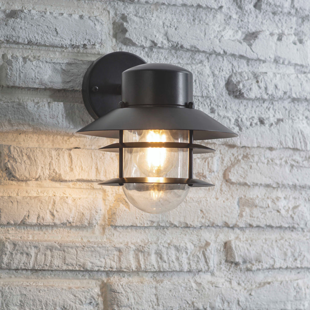 Product photograph of Garden Trading Strand Outdoor Down Light In Carbon from Olivia's