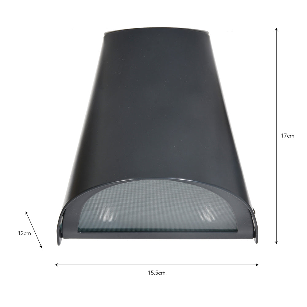 Product photograph of Garden Trading Regent Outdoor Funnel Light In Carbon from Olivia's.