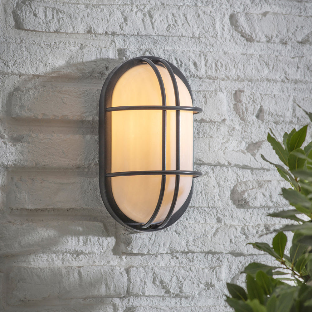 Product photograph of Garden Trading Bulk Outdoor Head Light In Carbon Steel from Olivia's.