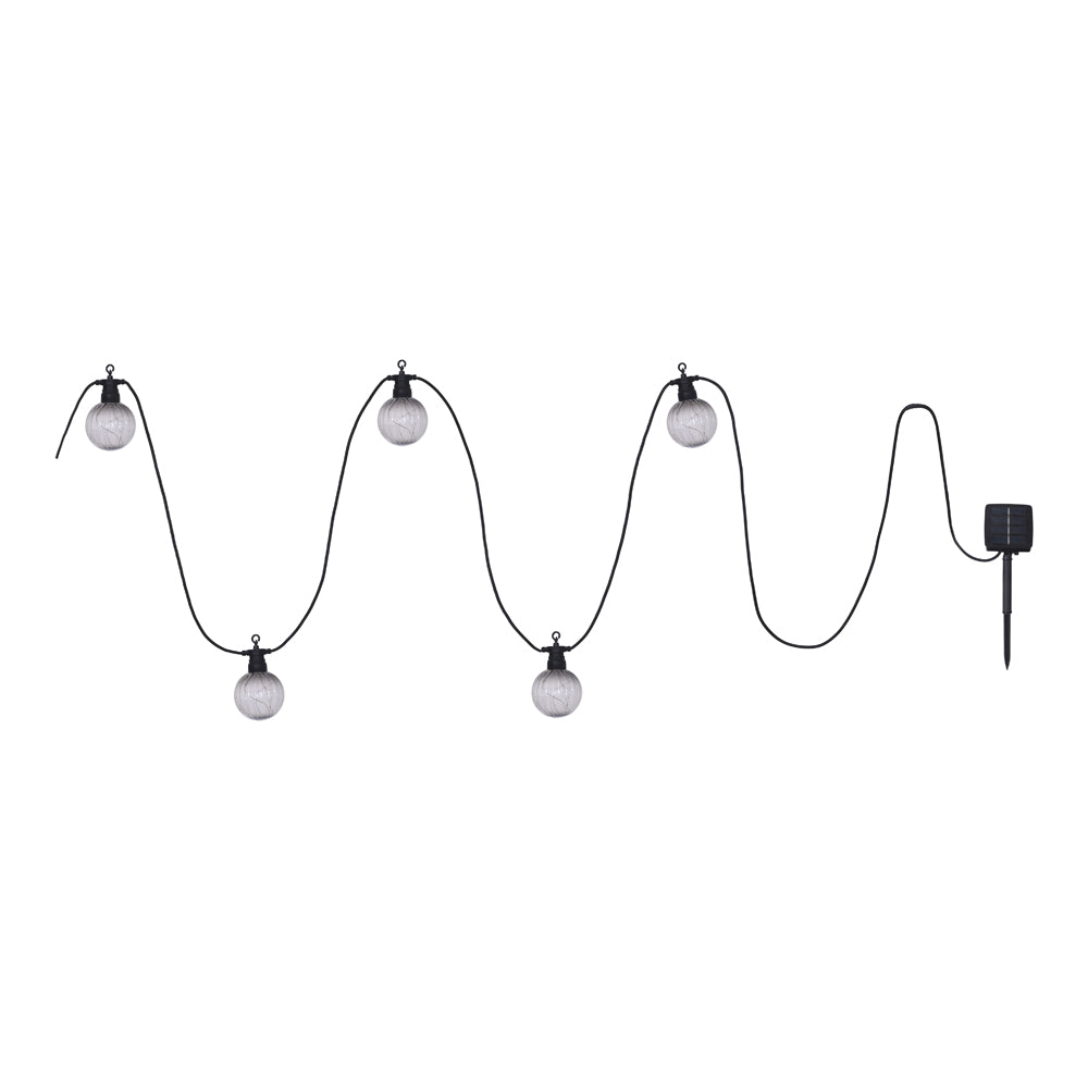 Garden Trading Festoon Lights Linear Pendant Lights Smoked Solar