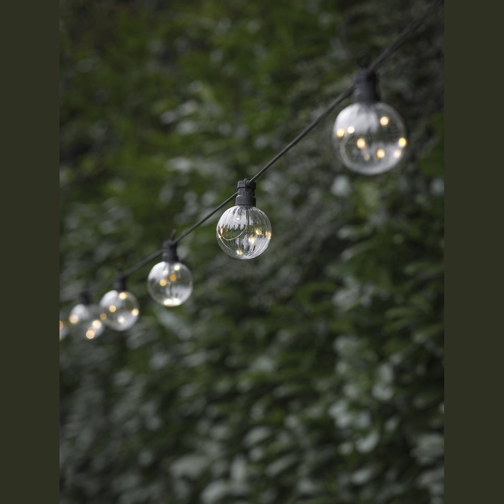 Product photograph of Garden Trading Festoon Lights Linear Pendant Lights Solar from Olivia's