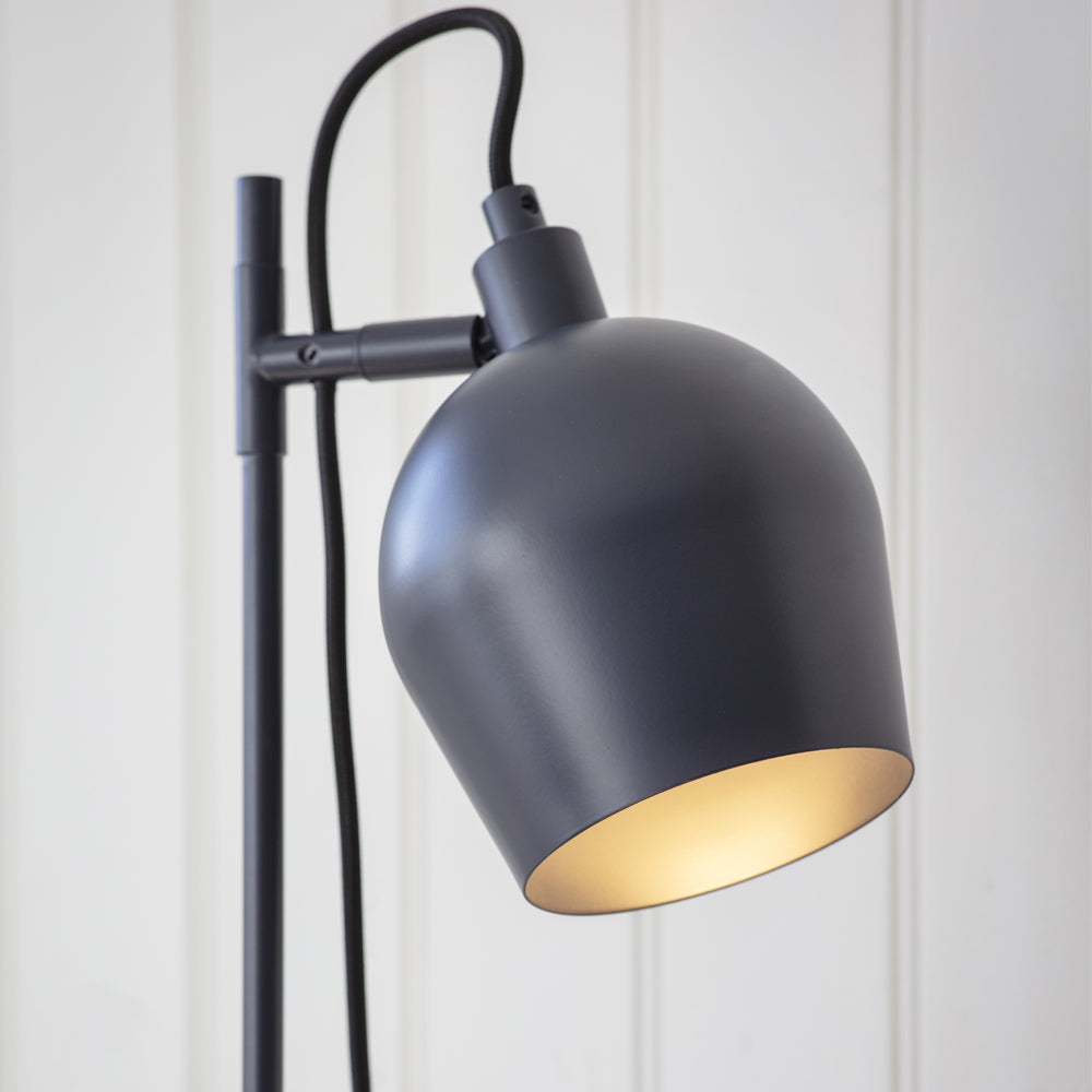 Product photograph of Garden Trading Grafton Desk Lamp In Ink Steel from Olivia's.