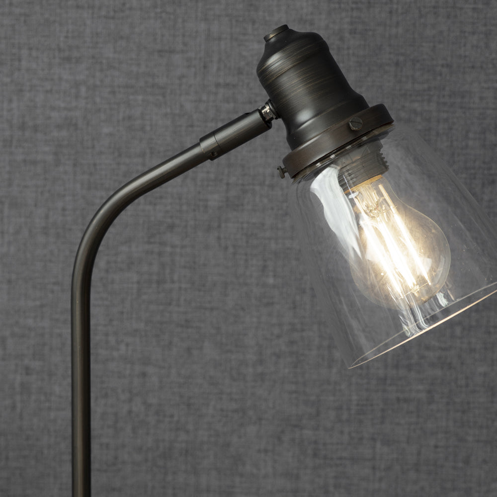 Product photograph of Garden Trading Hoxton Dome Table Lamp In Antique Bronze from Olivia's.