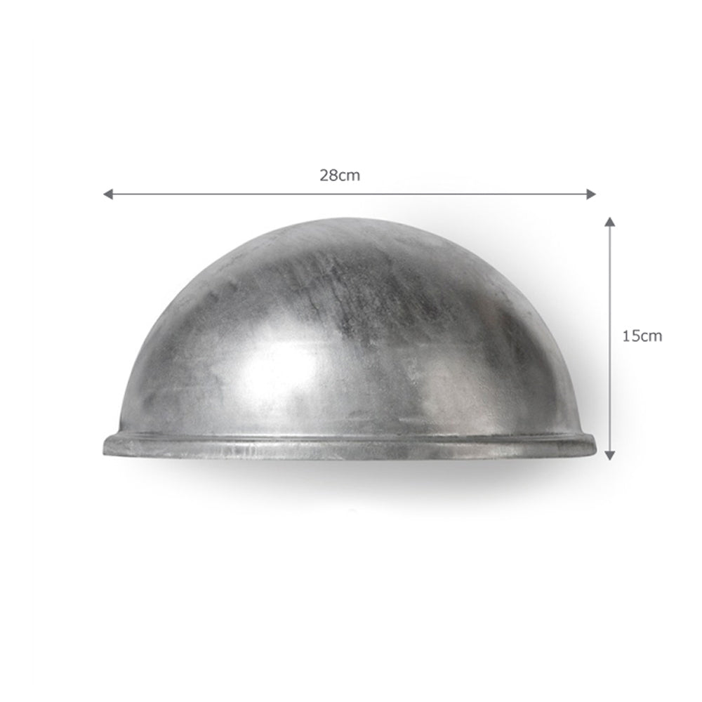 Product photograph of Garden Trading St Ives Outdoor Eye Light - Galvanised Steel from Olivia's.