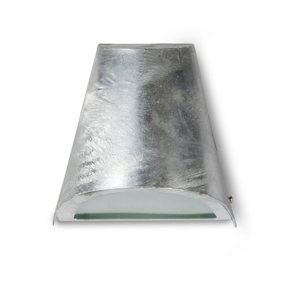 Product photograph of Garden Trading St Ives Outdoor Funnel Light - Galvanised Steel from Olivia's.