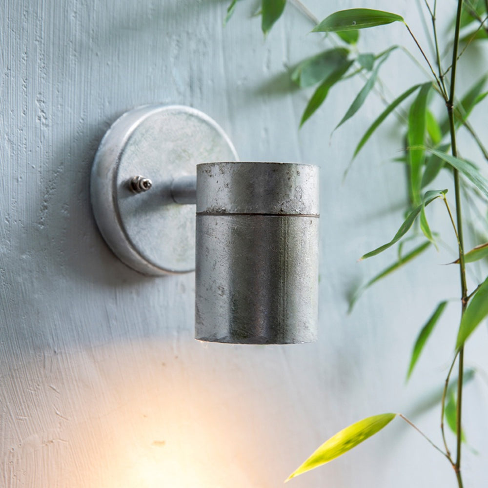 Product photograph of Garden Trading St Ives Outdoor Down Light - Galvanised Steel from Olivia's