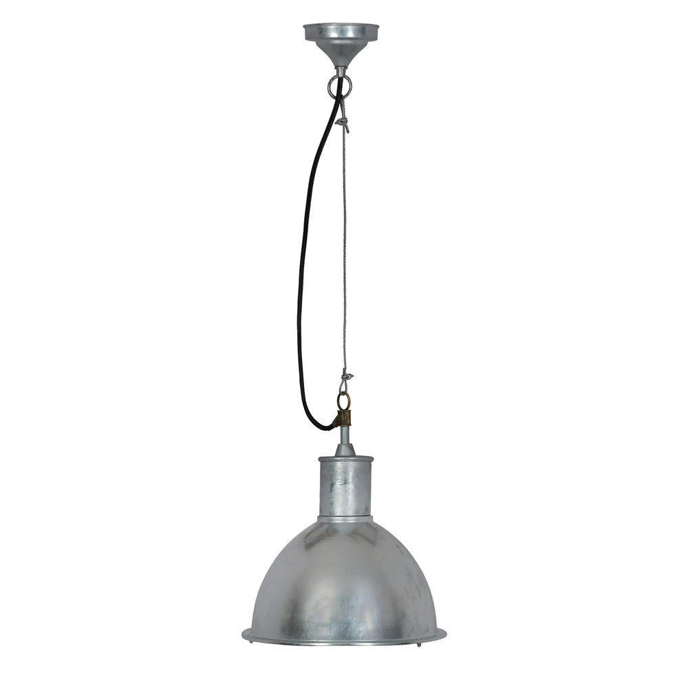 Product photograph of Garden Trading St Ives Bay Outdoor Pendant Light - Galvanised Steel from Olivia's