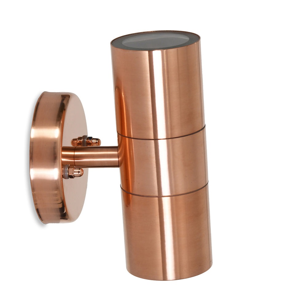 Product photograph of Garden Trading Regent Outdoor Up Down Light In Raw Copper from Olivia's