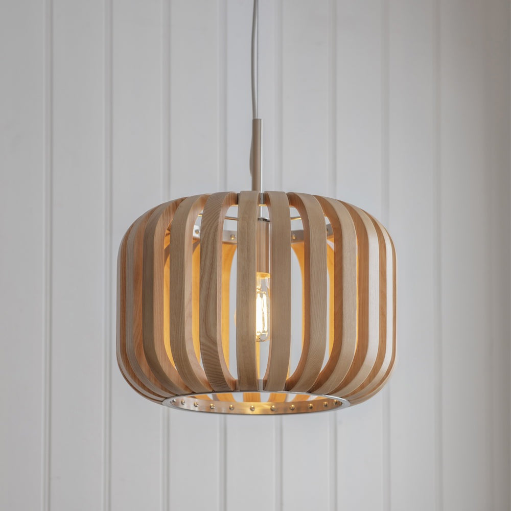 Garden Trading Kingston Pendant Light In Ash