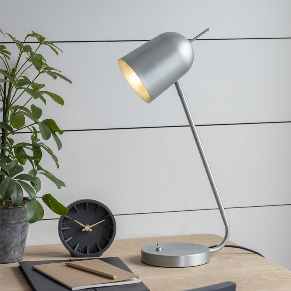 Product photograph of Garden Trading Westminster Desk Lamp In Steel from Olivia's