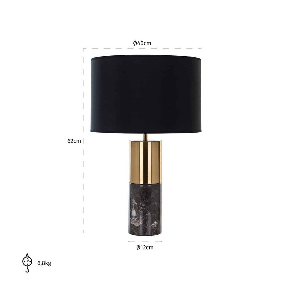 Product photograph of Richmond Nyo Table Lamp from Olivia's.