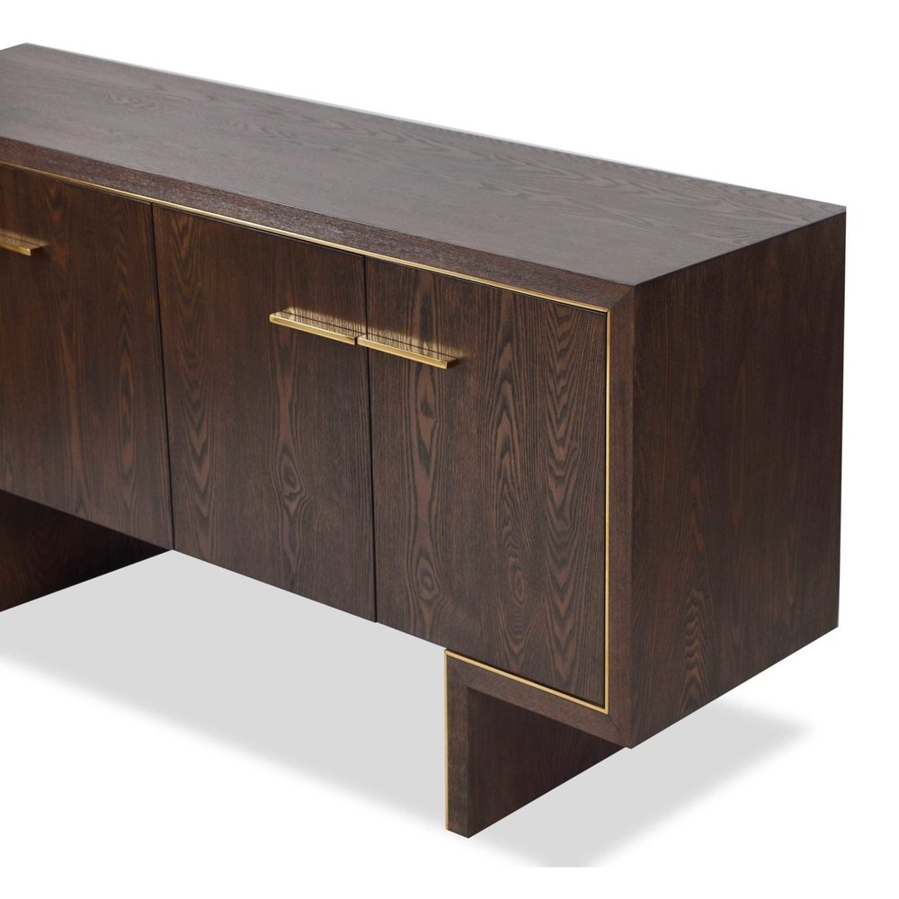 Product photograph of Liang Eimil Tigur Sideboard Dark Brown Ash from Olivia's.