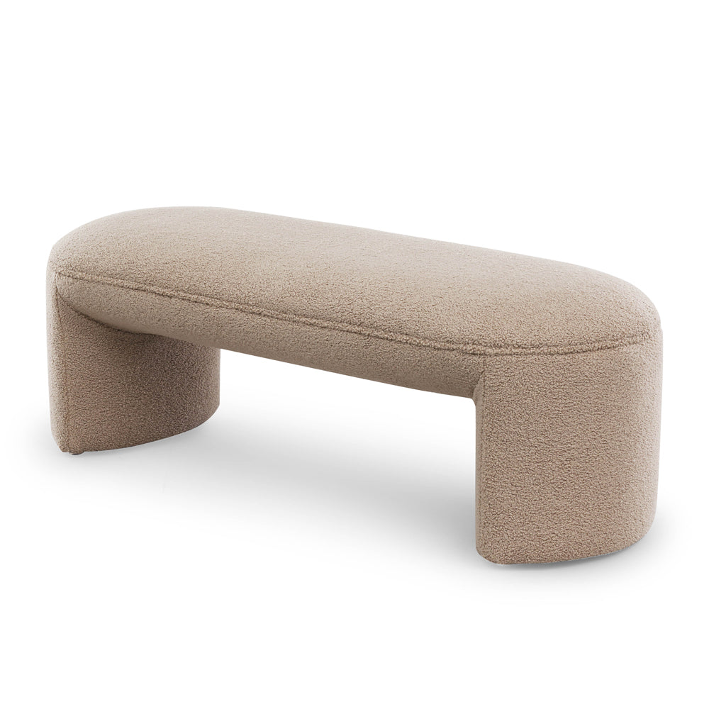Product photograph of Liang Eimil Kramer Bench Alpaca Taupe from Olivia's