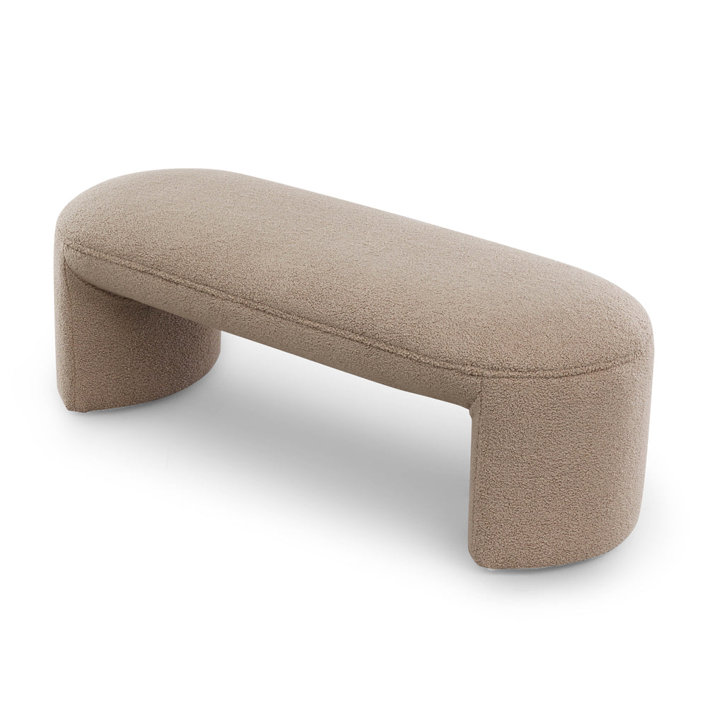 Product photograph of Liang Eimil Kramer Bench Alpaca Taupe from Olivia's.