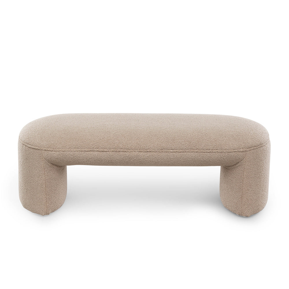 Product photograph of Liang Eimil Kramer Bench Alpaca Taupe from Olivia's.