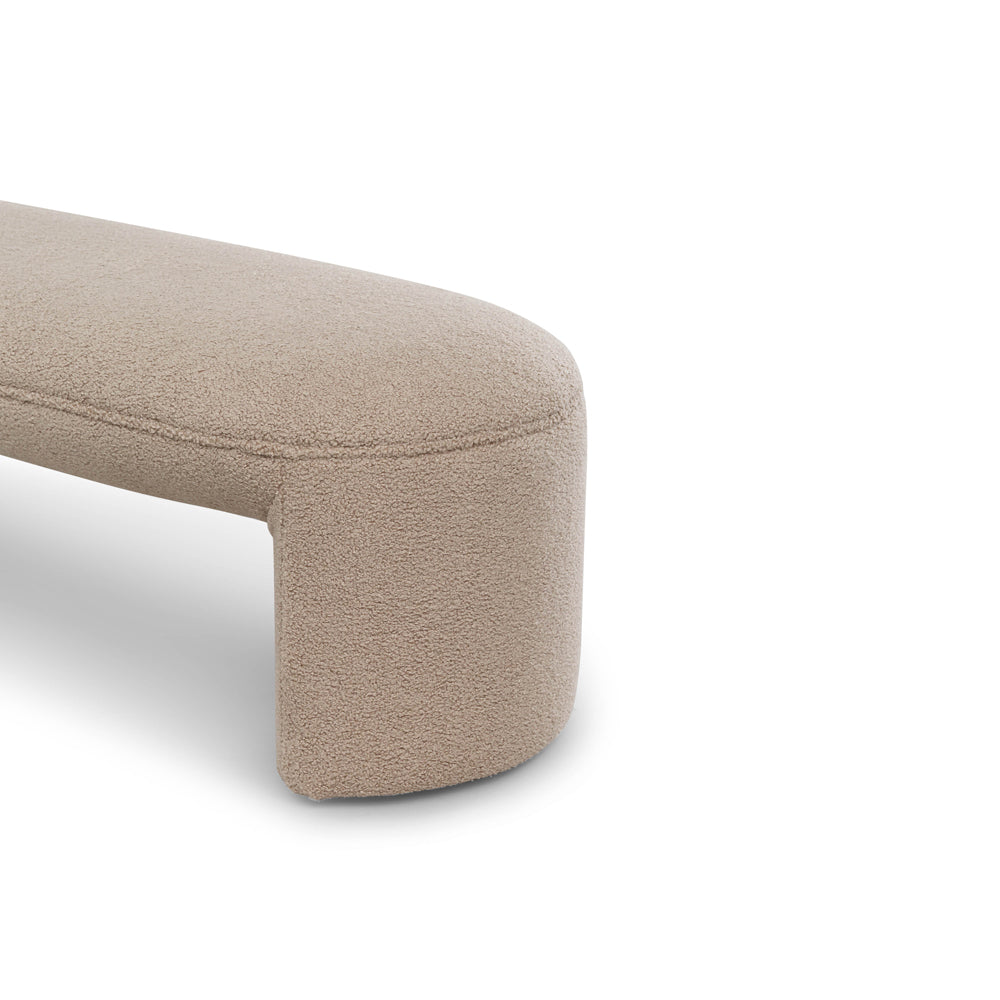 Product photograph of Liang Eimil Kramer Bench Alpaca Taupe from Olivia's.
