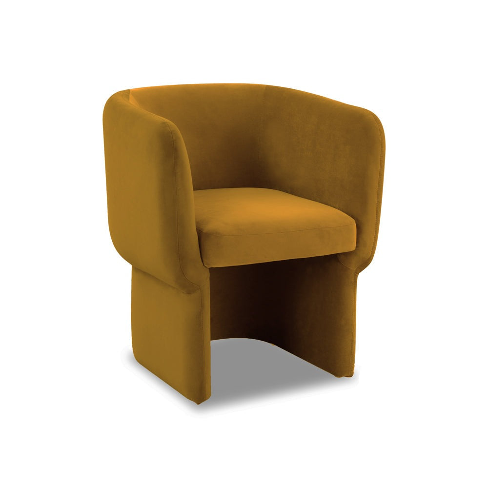 Liang Eimil Tempus Dining Chair Kaster Mustard