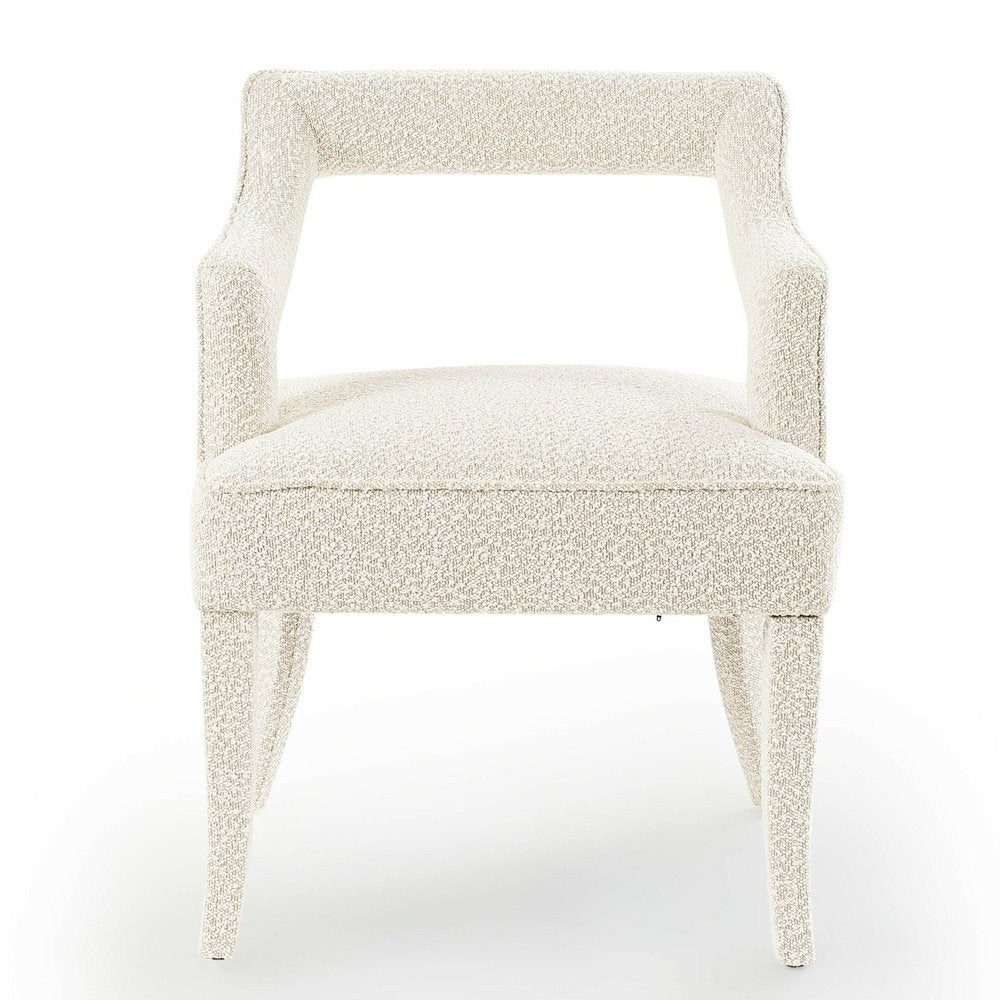 Product photograph of Liang Eimil Calvin Dining Chair - Boucle Sand from Olivia's.