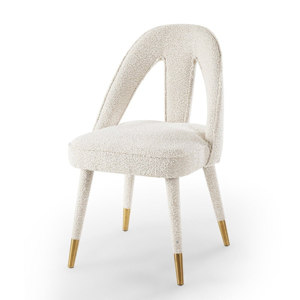 Product photograph of Liang Eimil Pigalle Chair - Boucle Sand from Olivia's.
