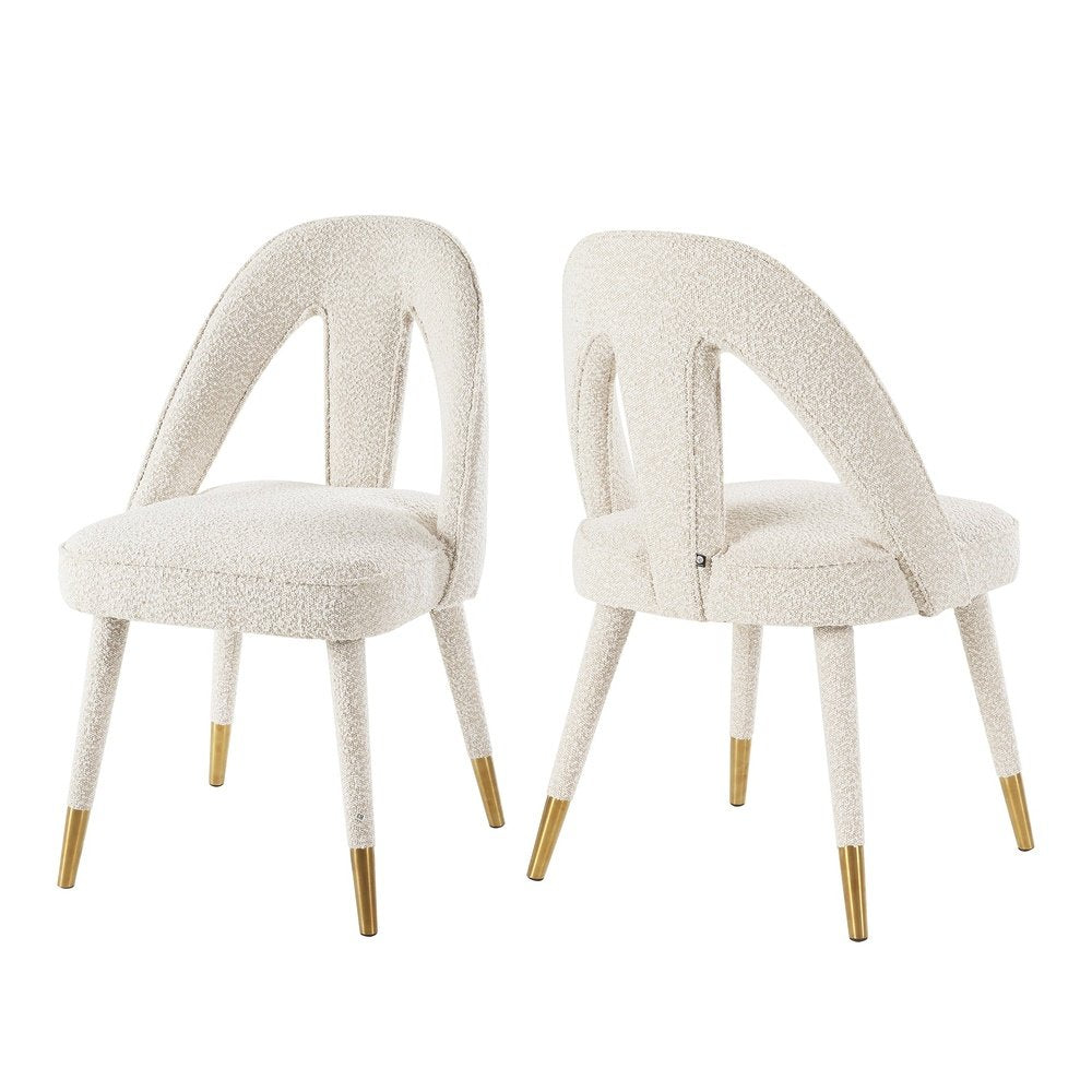 Product photograph of Liang Eimil Pigalle Chair - Boucle Sand from Olivia's