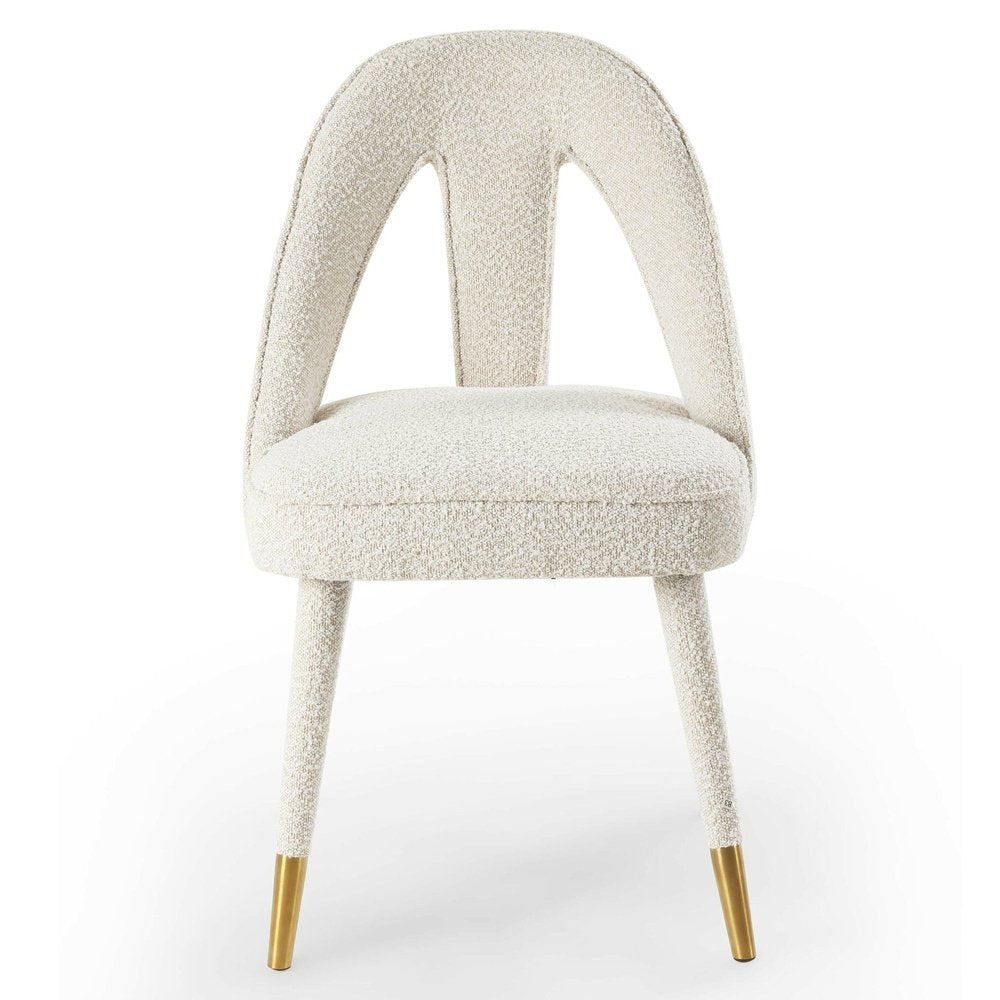 Product photograph of Liang Eimil Pigalle Chair - Boucle Sand from Olivia's.